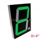 Wyw. LED  1x4" = 101,6 mm  WA  zielony    