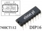 74 HCT112   2 przerzutniki typu JK DIP16