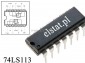 74 LS113   2 przerzutniki typu JK; DIP14