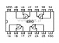 CMOS 4093 cztery 2-wej. bramki NAND-Schmitta DIL14