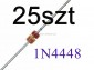 Dioda impulsowa 1N 4448  0,15A 100V; 1N4148; 25szt