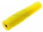 Gniazdo banan na przewód ( żółte ) 2mm
