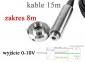 Hydrostatyczna sonda do ciekw; 8m; kabel 15m