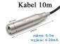 Hydrostatyczna sonda poziomu; 4-20mA 5m; kabel 10m