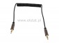 Jack 3,5 WT-WT   1m   stereo spiralny