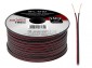 Kabel głośnikowy 2x 0,35mm czarno-czerwony 