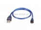 Kabel  WT USB - WT micro USB 0,5m  niebieski