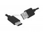 Kabel WT USB - WT USB typ C  1,5m (2.0) czarny 