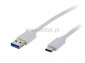 Kabel  WT USB - WT USB typ C  2m  ( 3.0 ) biały