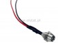 Kontrolka czerwona 3mm metal wkl�s�a 12V przezr.