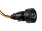 Kontrolka  zielona  LED 10mm   12-24V  AC/DC