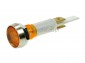 Kontrolka żółto-pomarańczowa 230V neon; otw. 10mm