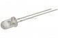 LED  5mm  niebieska 12V przezroczysta;  do 3000mcd