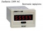Licznik imp. JDM11-5H 230VAC; LED 5-cyfr na panel