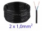 OMY kabel energetyczny 2x1mm  300V czarny