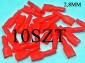 Os�onka konektora 2M8 na przew�d 2,5mm czerwona