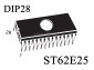 ST62 E25FI  mikrokontroler z okienkiem; DIP28