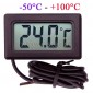 Termometr LCD  panelowy  od -50st.C do 100st.C