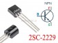 Tranzystor NPN; 200V;  0,05A; 0,8W; TO92