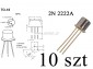 Tranzystor NPN; 40V; 0,8A; 0,5W; TO18; 10szt