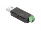 Wtyk USB z szybkozczem (adapter USB-RS485)